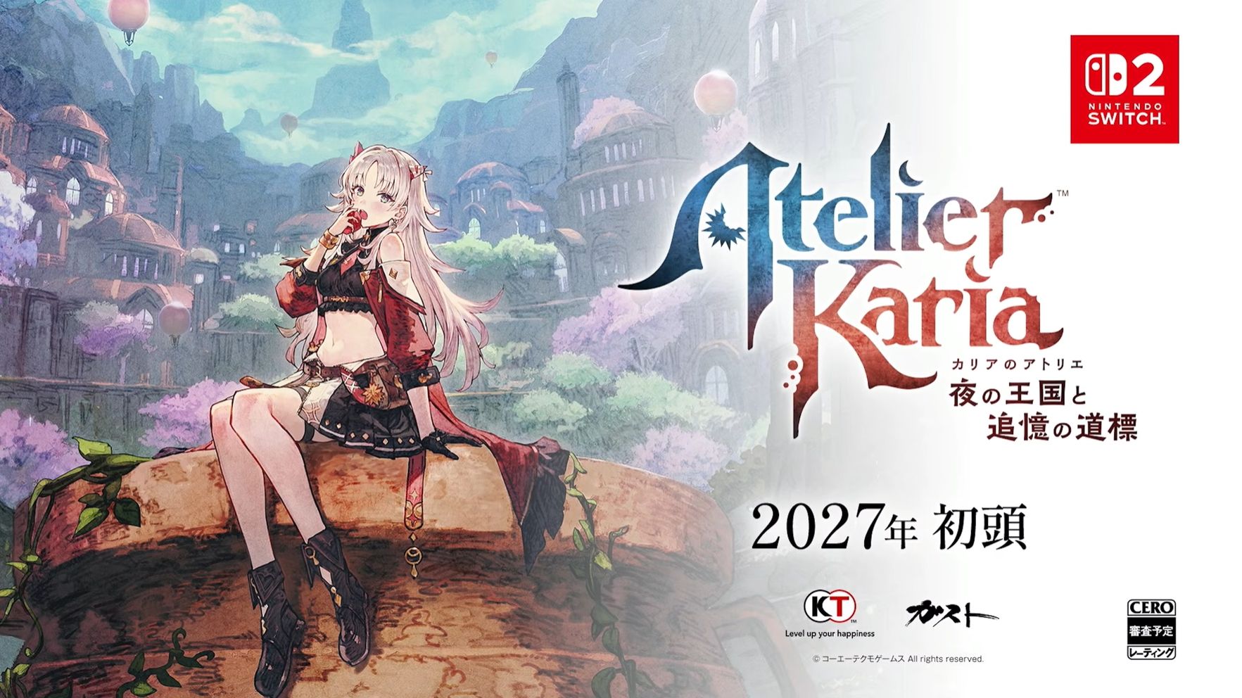 Atelier Karia é anunciado para 2027 no Switch 2 e PS5
