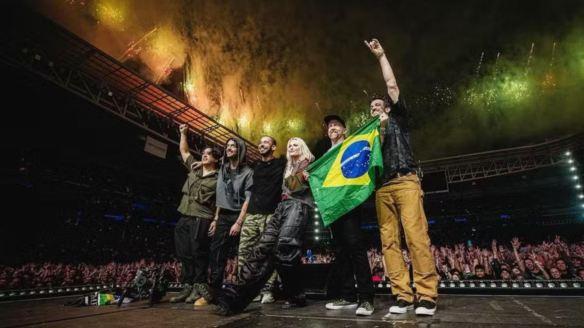 Linkin Park transforma show em SP em filme e álbum ao vivo