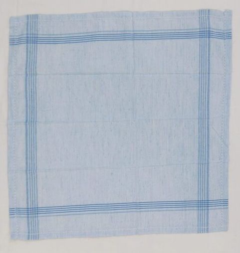 Arihant Printed Poly-Cotton Hankies, Light Shades – 19" (48 cm)