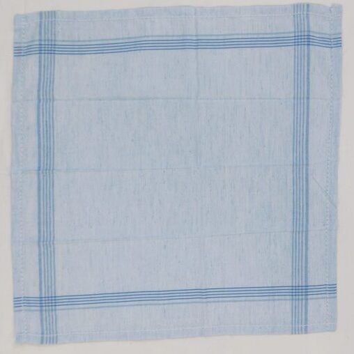 AH550 Arihant Printed Poly-Cotton Hankies, Light Shades – 19" (48 cm)