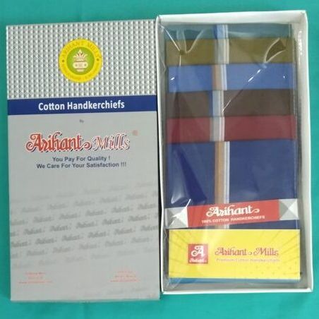 AH1875-box Arihant Dark Shades Hankies – 18" (46 cm)
