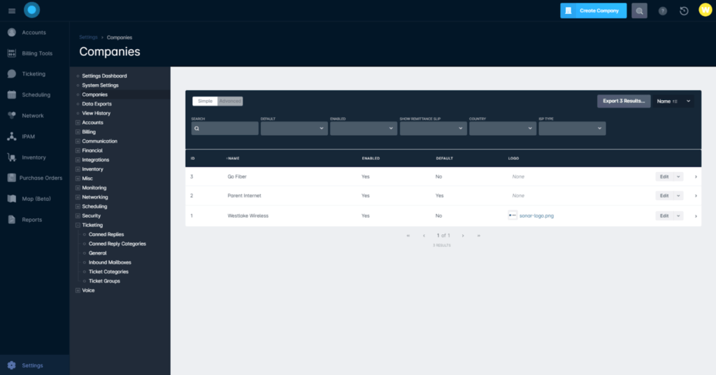 Sonar Software