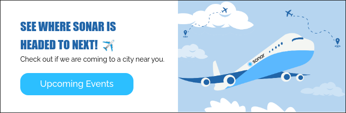 SEE WHERE SONAR IS HEADED TO NEXT! ✈️ Check out if we are coming to a city near you.