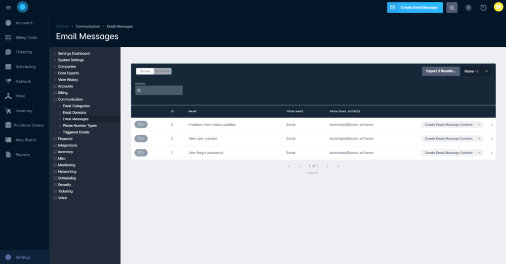 Sonar Software