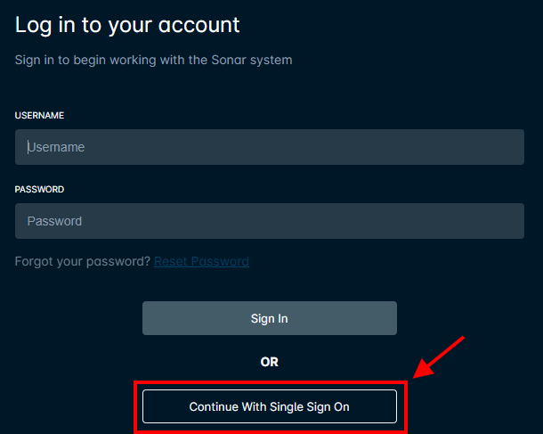 Single Sign On