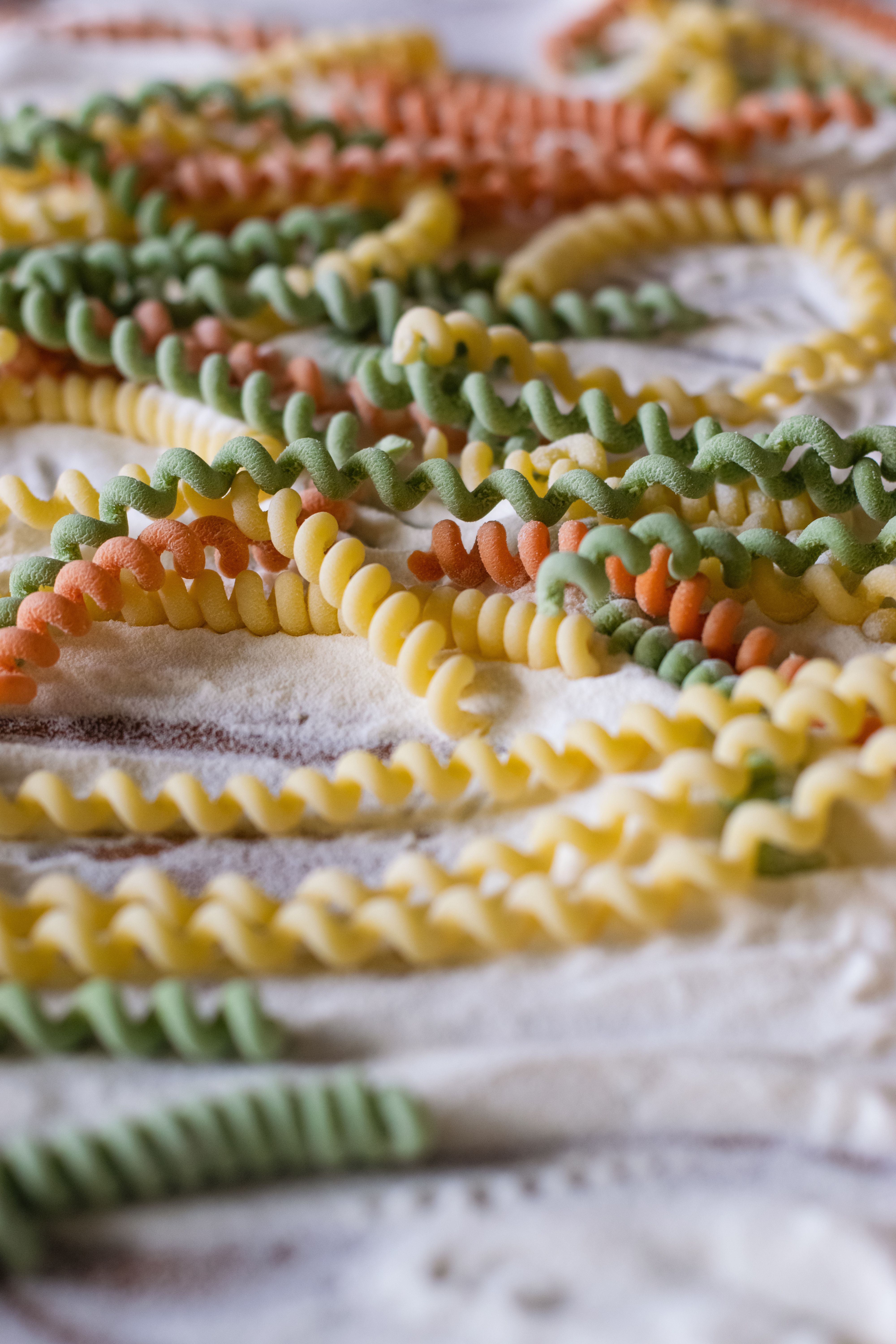Fideos macarrón