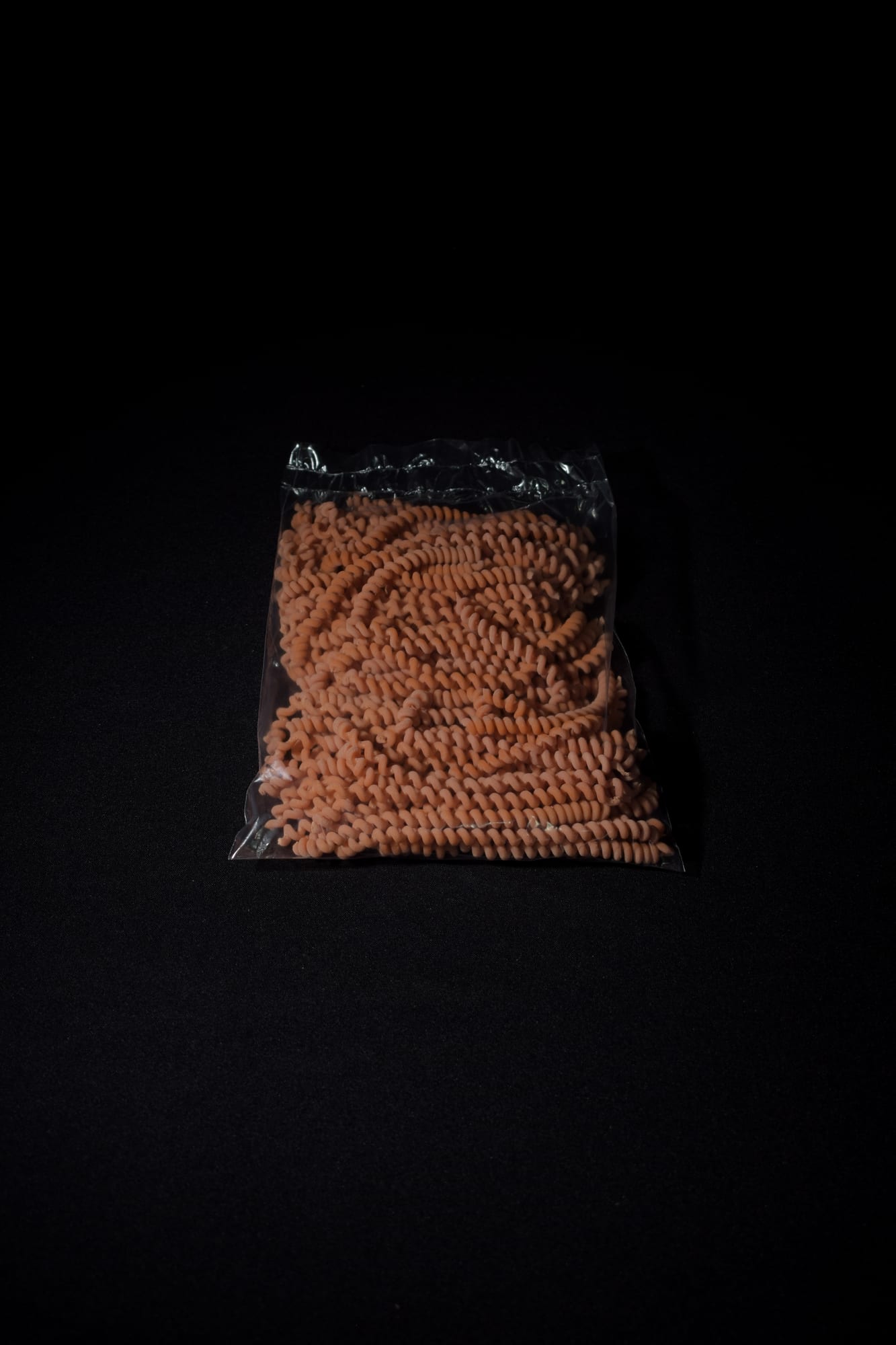 Fideos fussilis al morrón