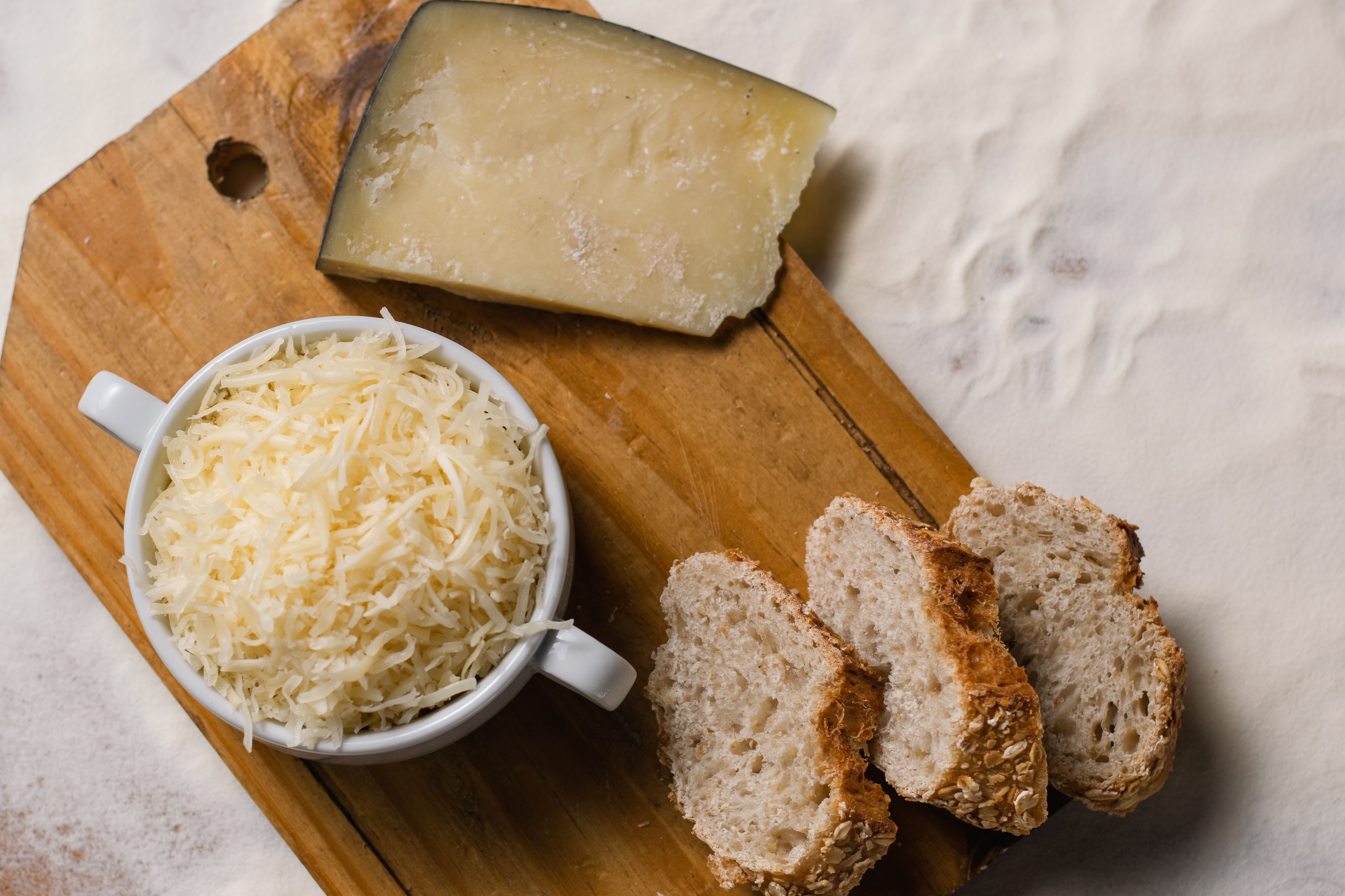 Queso en hebras x 70 gr