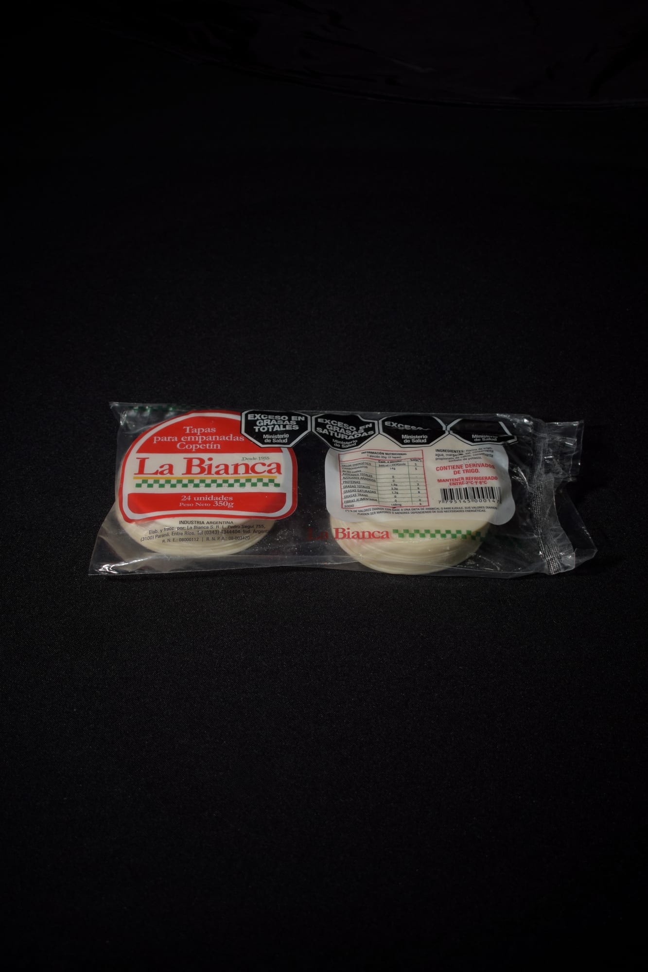 Tapas para empanadas de copetín