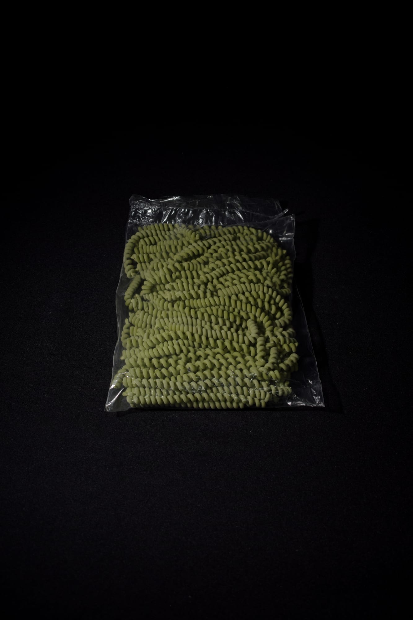 Fideos fussilis a la espinaca