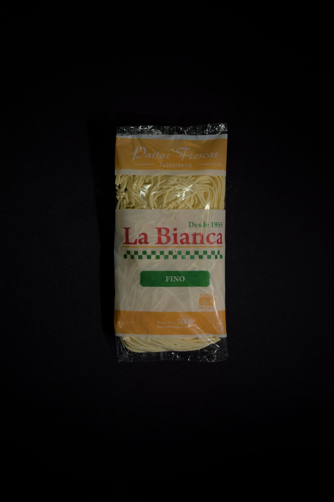 Tallarín fino