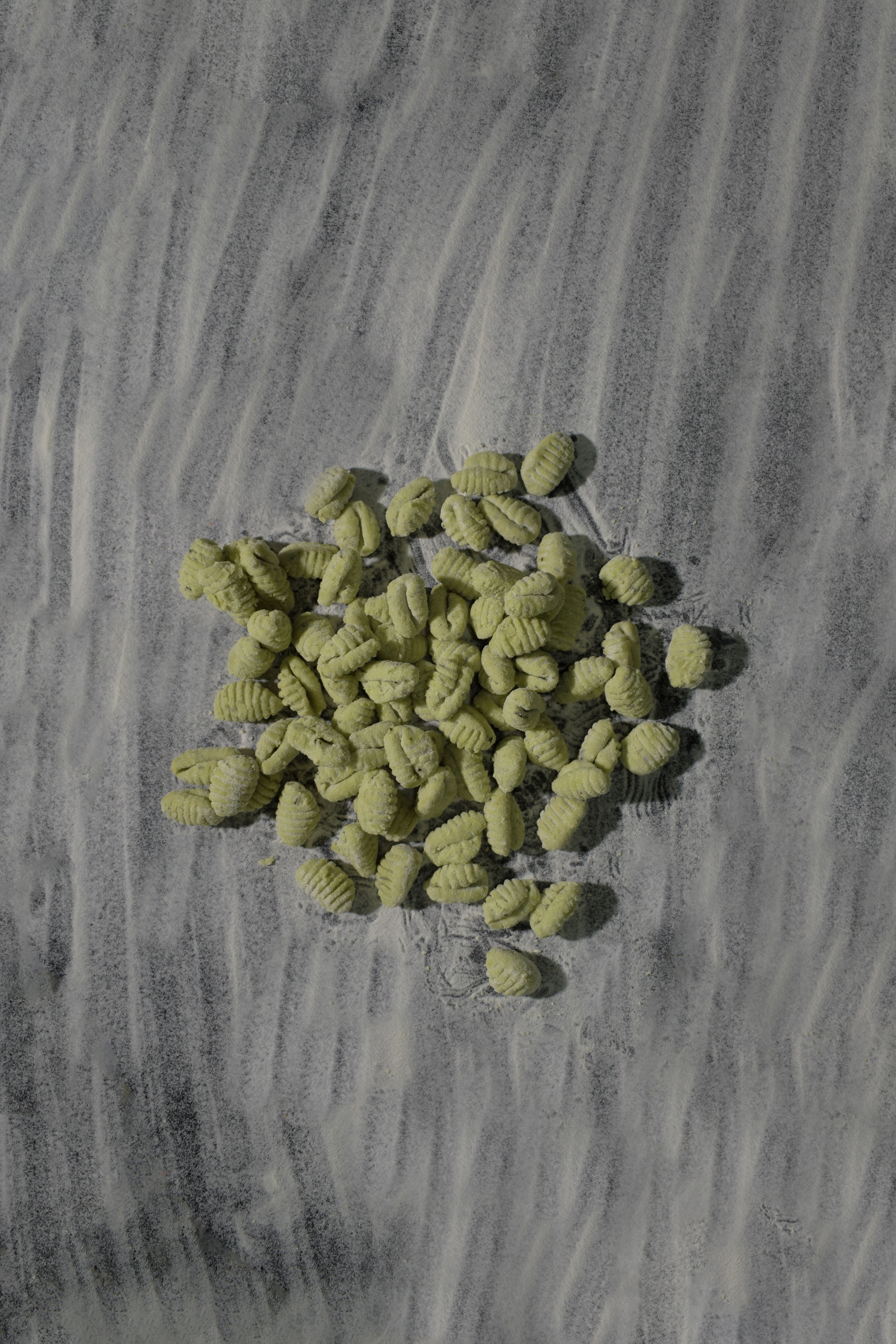 Ñoquis de papa con espinaca