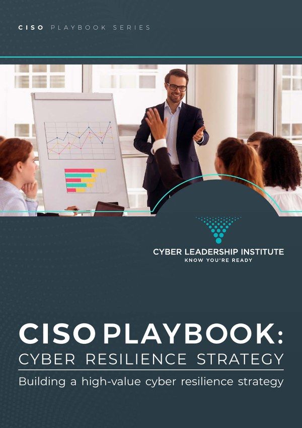 CISO Playbook: Cyber Resilience Strategy cover
