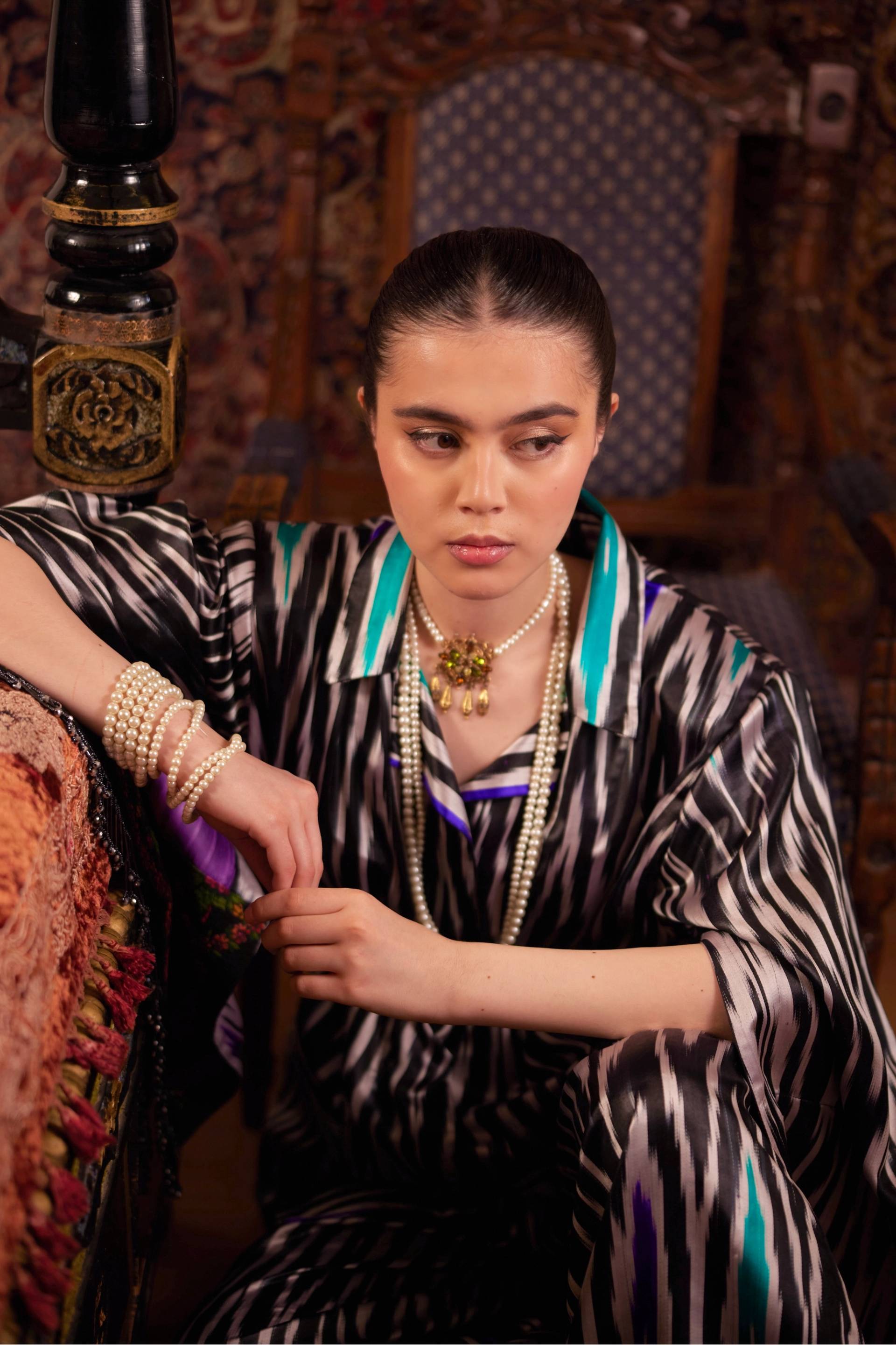 Рубашка "Ташкент" и брюки палаццо