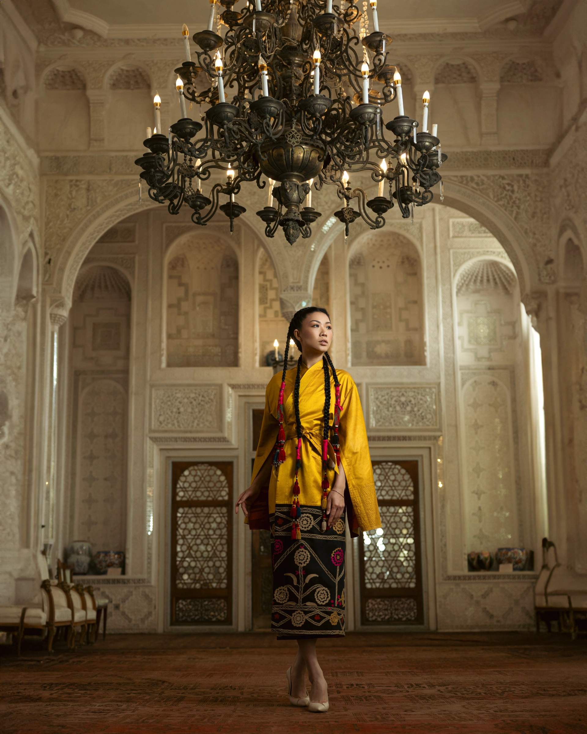 Платье-халат «УМЭДА»