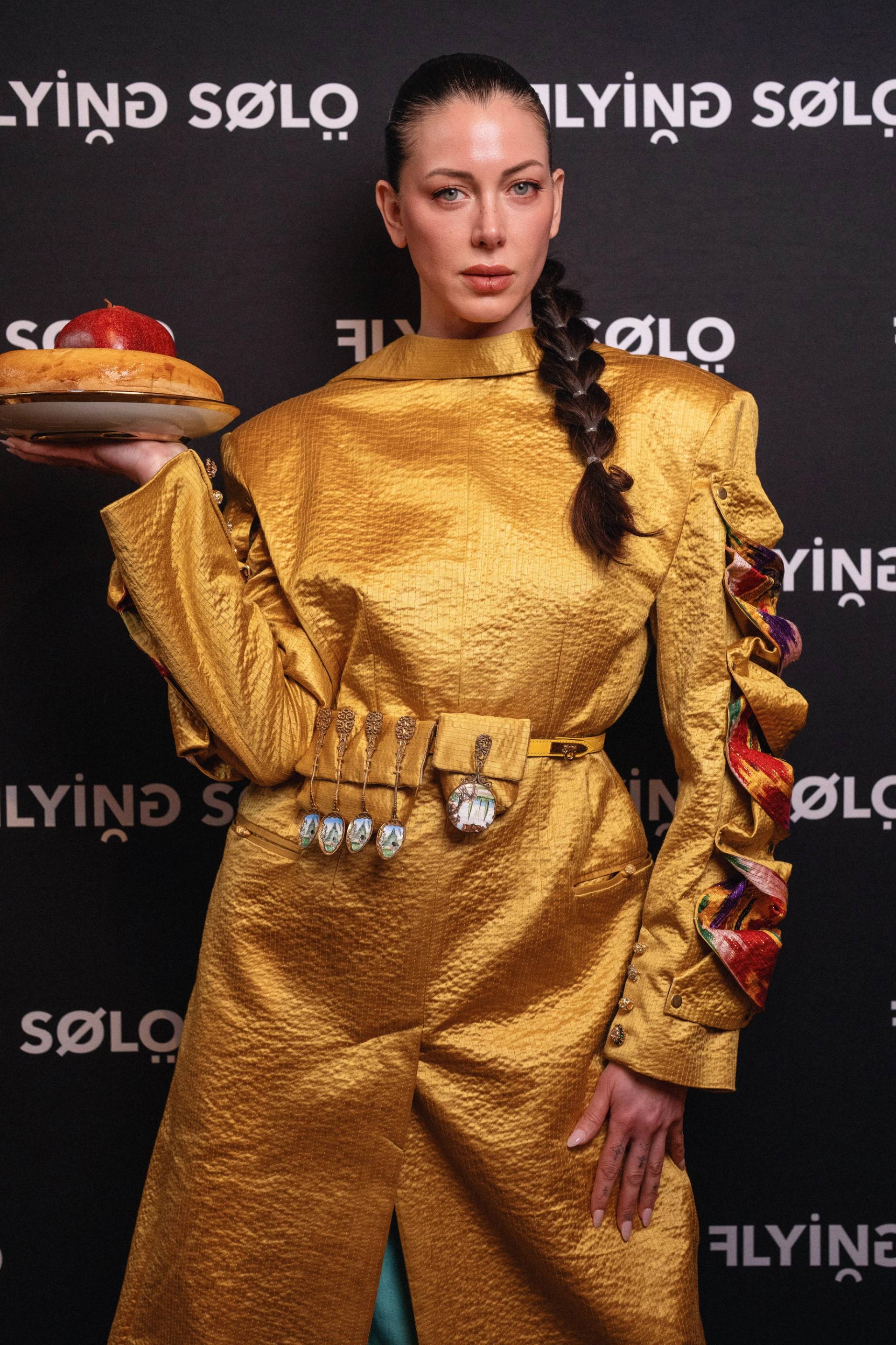 Стеганное пальто