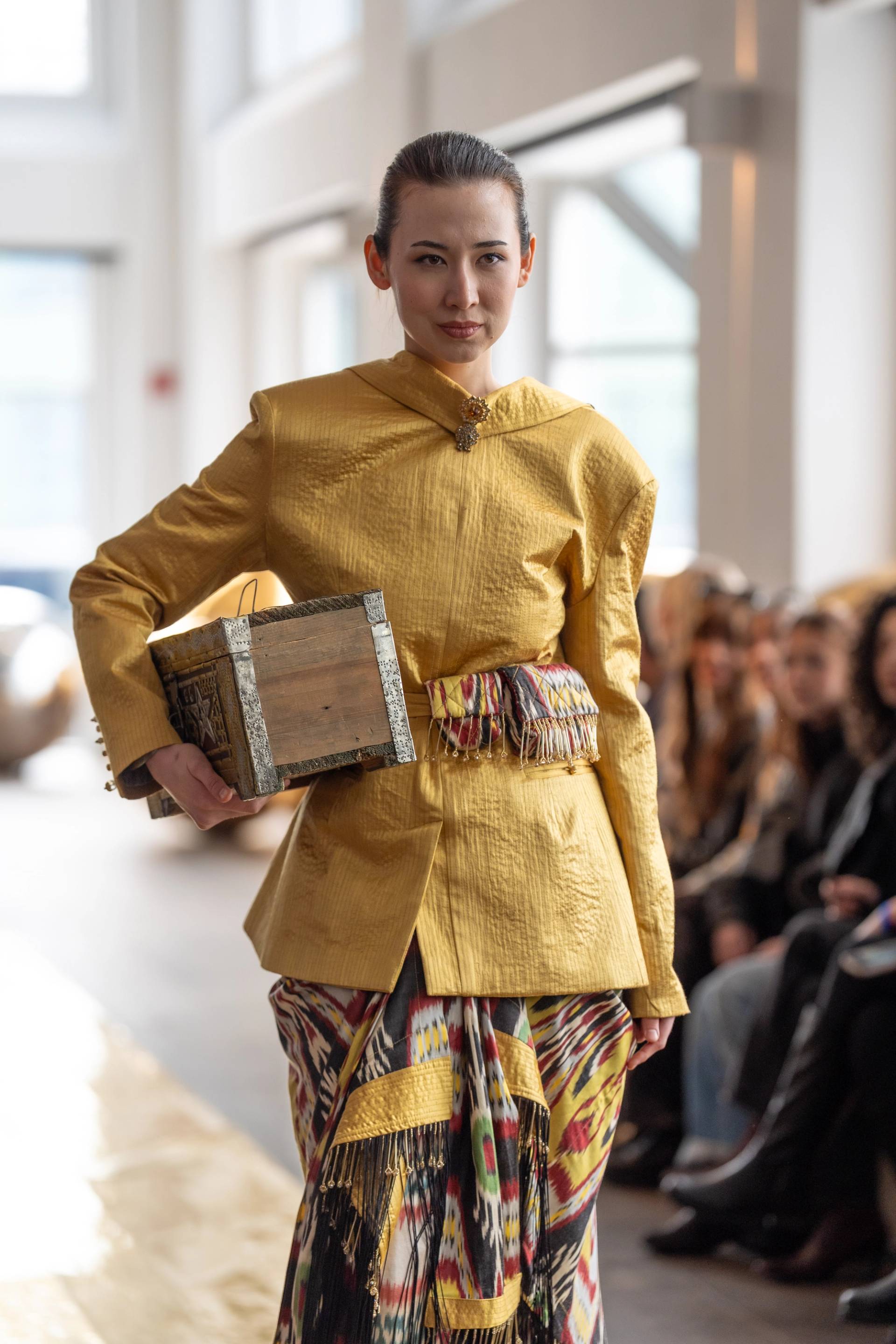 Стеганный жакет