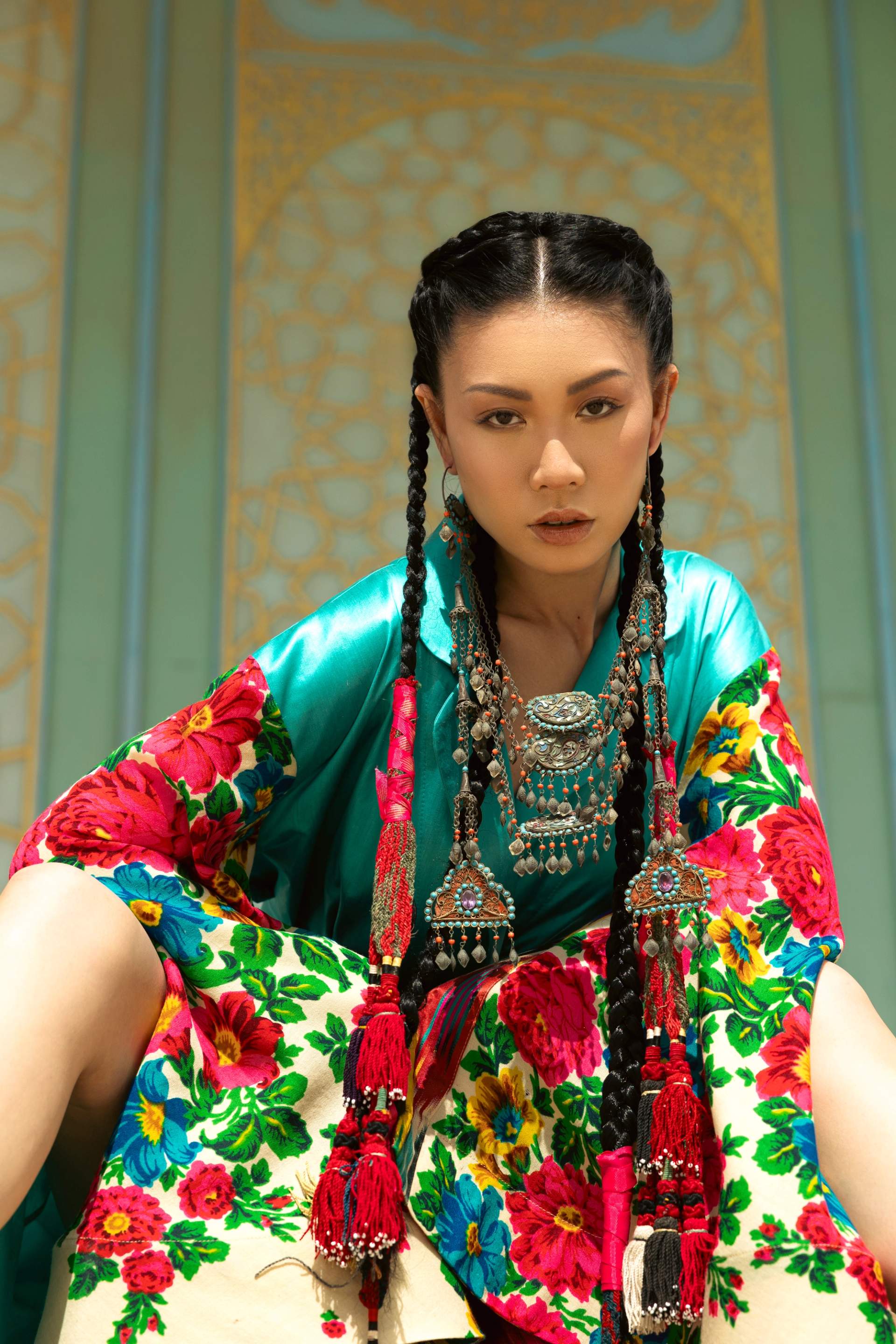 Платье-халат «УМЭДА»