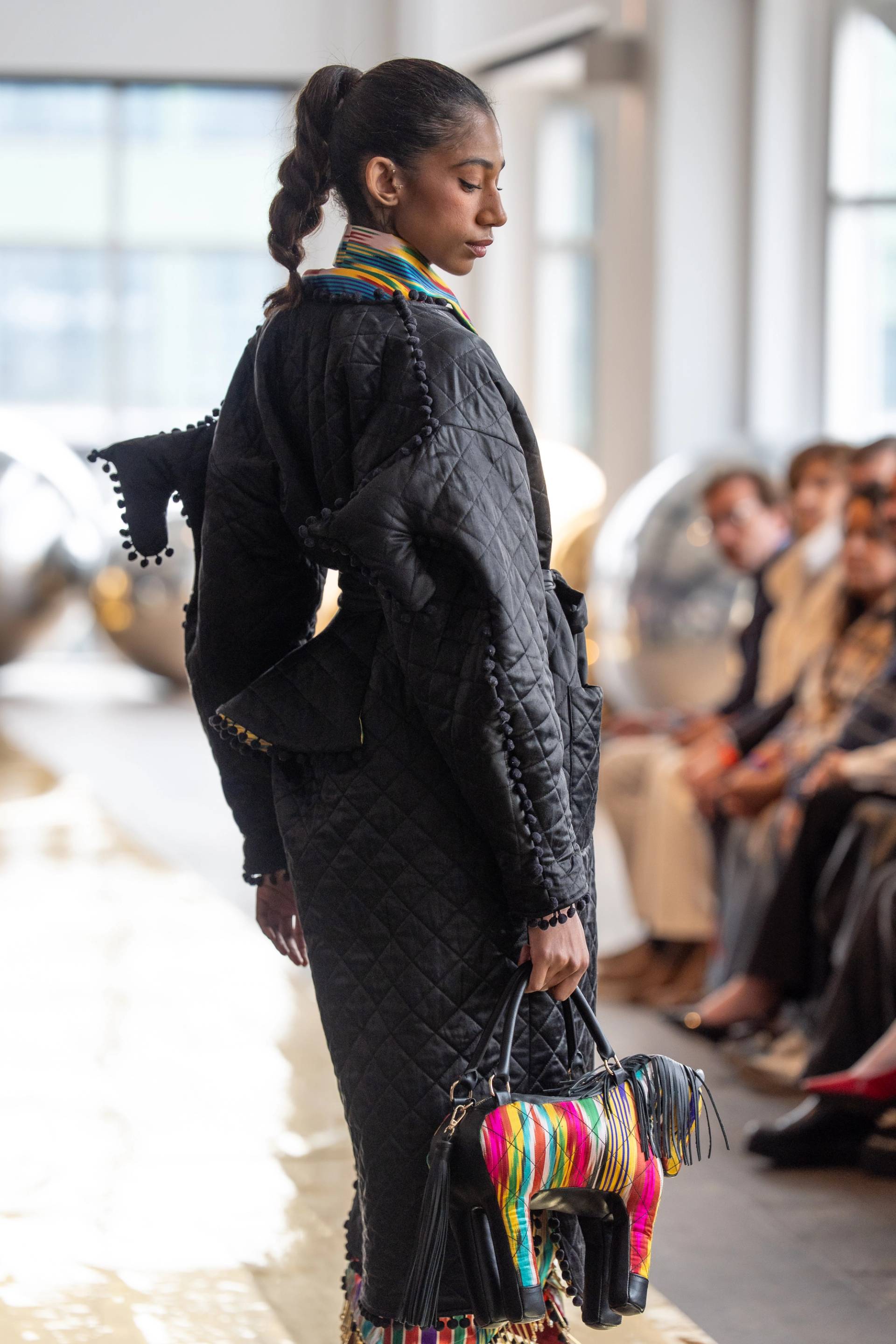 Удлиненная душегрейка