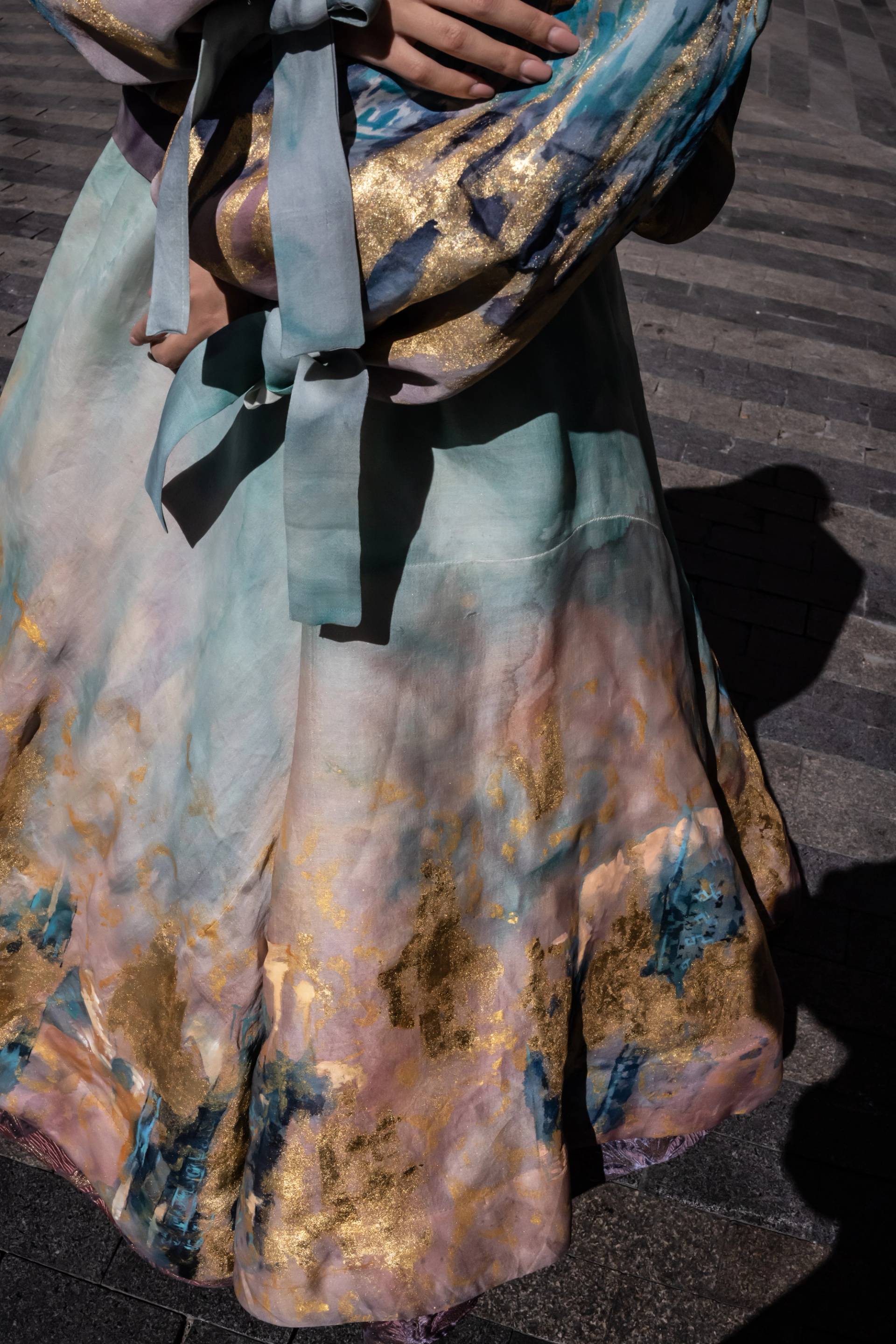 Двухъярусная юбка 