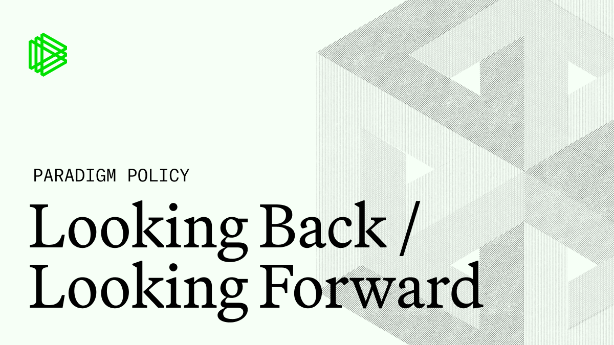 Looking Back / Looking Forward - Paradigm
