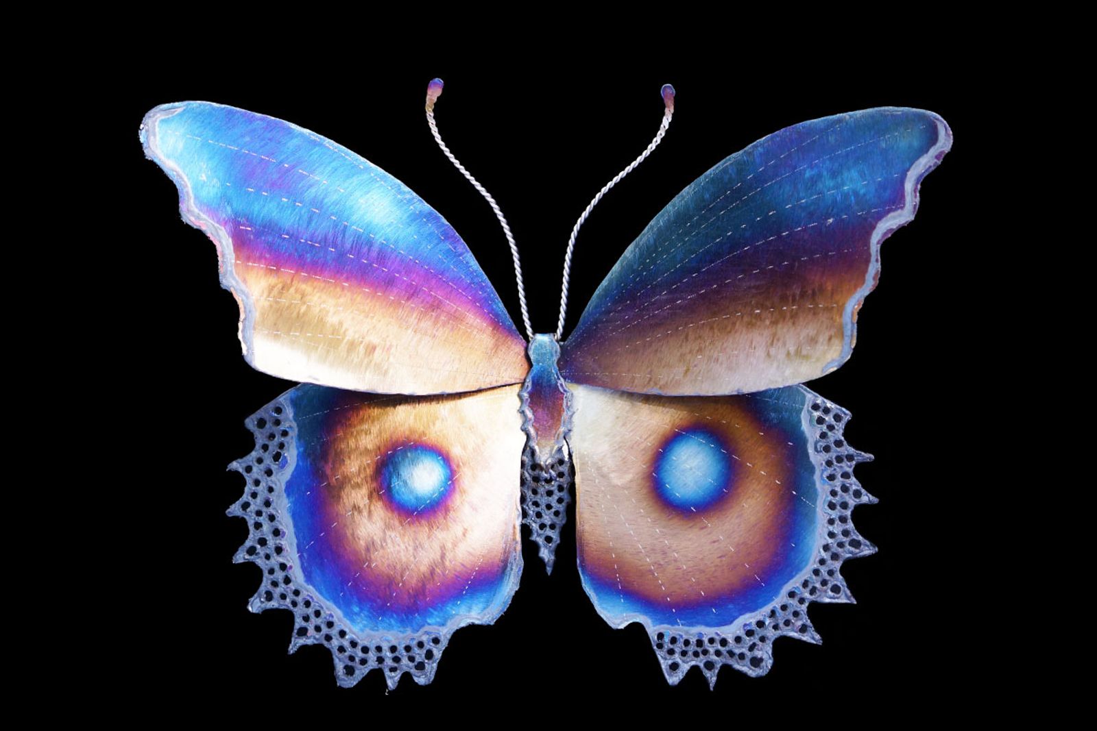 Stainless steel butterfly design #3