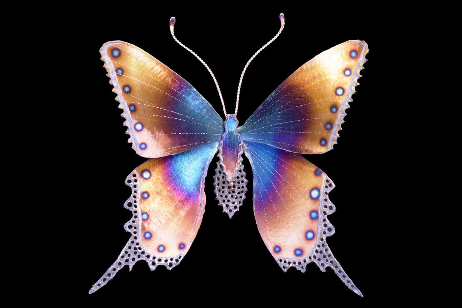 Stainless steel butterfly design #2