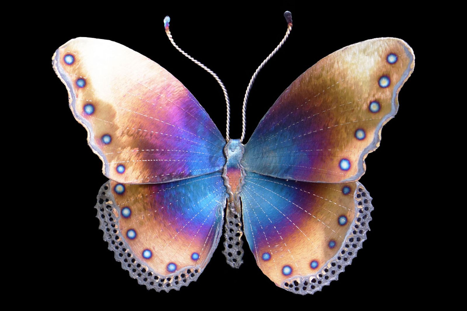 Stainless steel butterfly design #7b