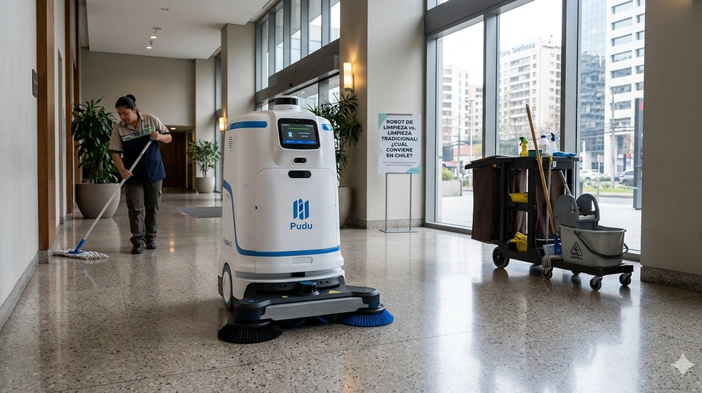 Robot de limpieza vs. limpieza tradicional: ¿cuál conviene en Chile?