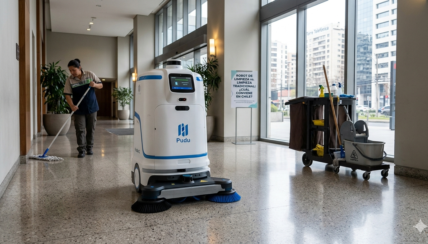 Robot de limpieza vs. limpieza tradicional: ¿cuál conviene en Chile?