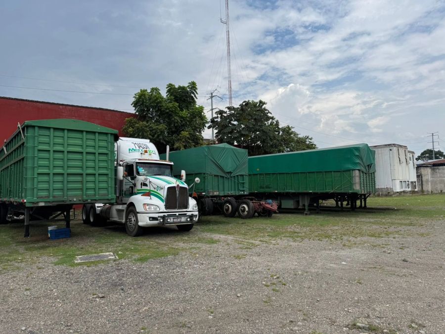 Camiones para entrega de productos en gran cantidad