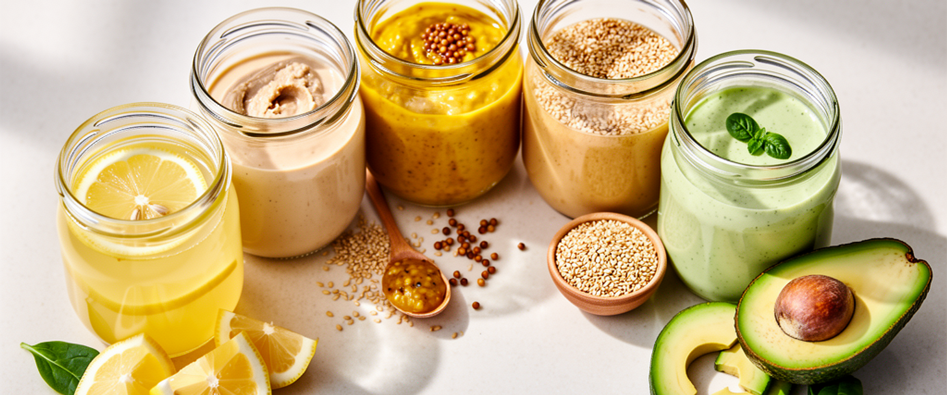 How to Make 5 Healthy Homemade Salad Dressings in Under 2 Minutes