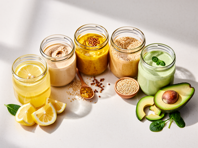 How to Make 5 Healthy Homemade Salad Dressings in Under 2 Minutes