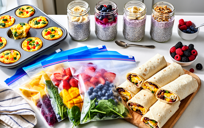 6 Meal-Prep Friendly Breakfast Recipes That Aren't Overnight Oats