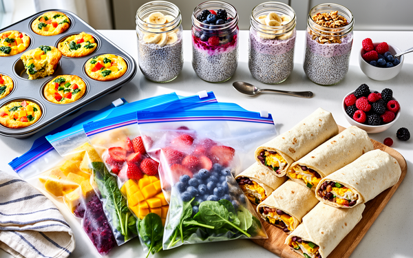 6 Meal-Prep Friendly Breakfast Recipes That Aren't Overnight Oats