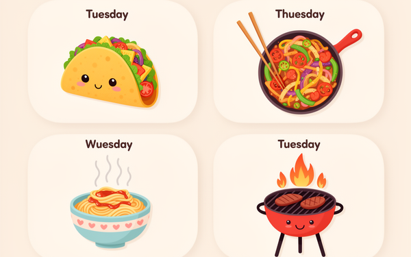How to Meal Plan When You Hate Meal Planning: The Theme Night Method