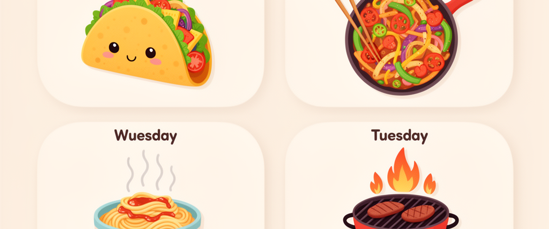 How to Meal Plan When You Hate Meal Planning: The Theme Night Method