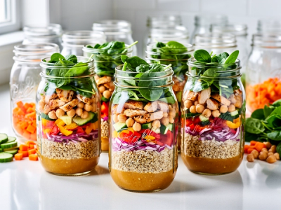 The Science of the 5-Day Salad Jar: A Nutritionist's Guide to Fresh, Stress-Free Lunches