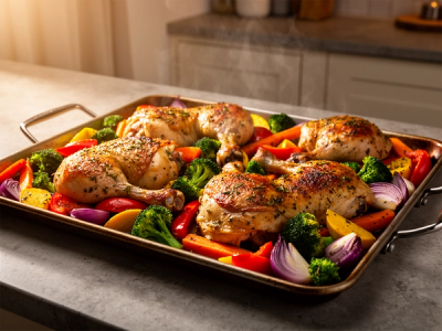 Sheet Pan Dinners: The Lazy Cook's Guide to Healthy Eating