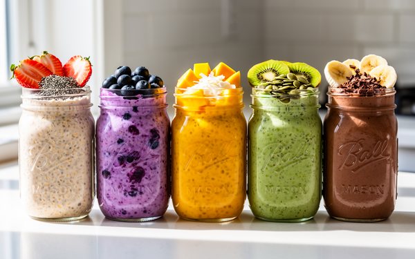 How to Make Overnight Oats 5 Ways: A Science-Backed, 5-Minute Breakfast Guide