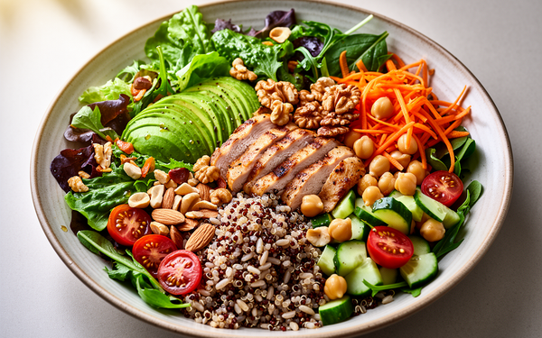 The Ultimate Salad Formula: How to Build a Bowl That Keeps You Full for Hours