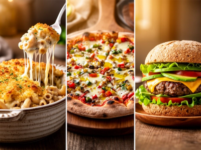 Healthy Comfort Food Makeovers: Mac & Cheese, Pizza, Burgers, and More