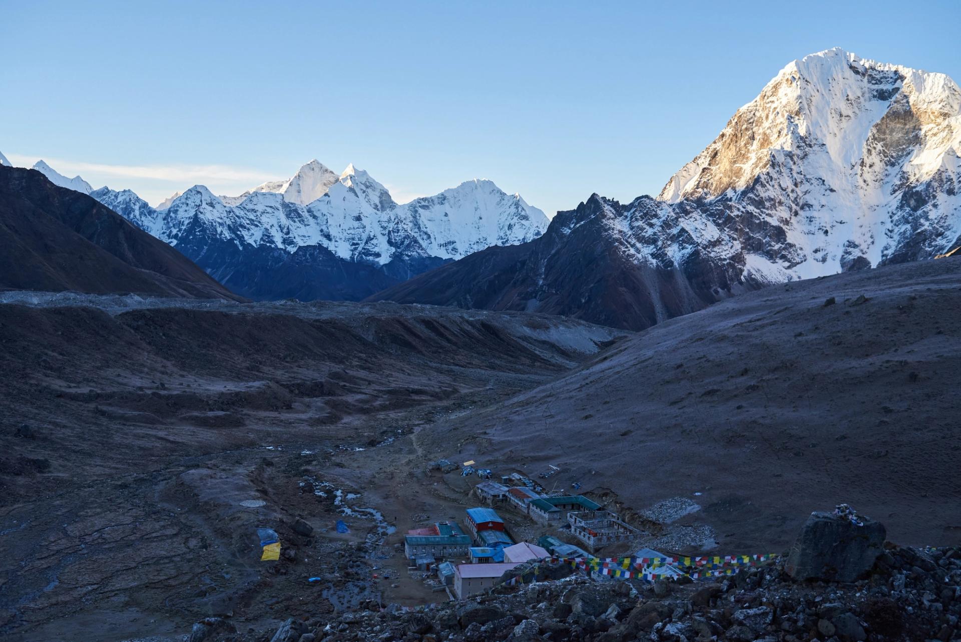 Lobuche Peak closing