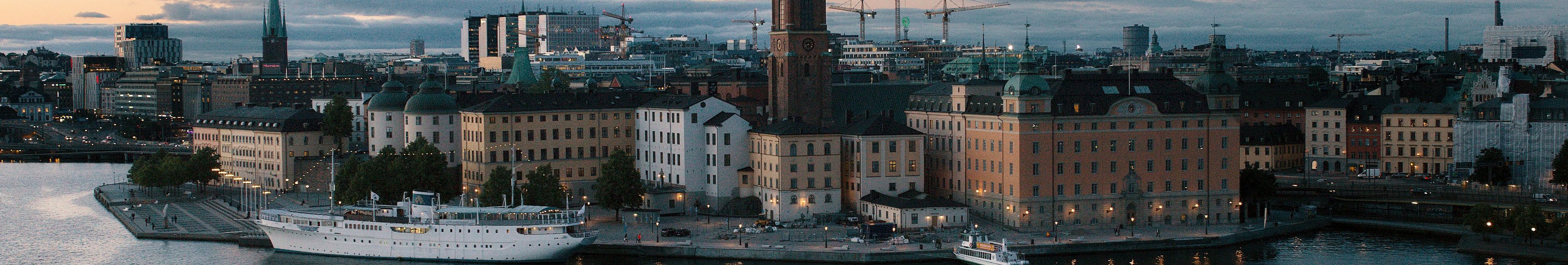 Vy över Stockholm
