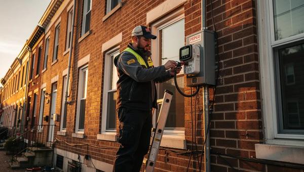 Pepco interconnection meter swap for a DC residential solar installation