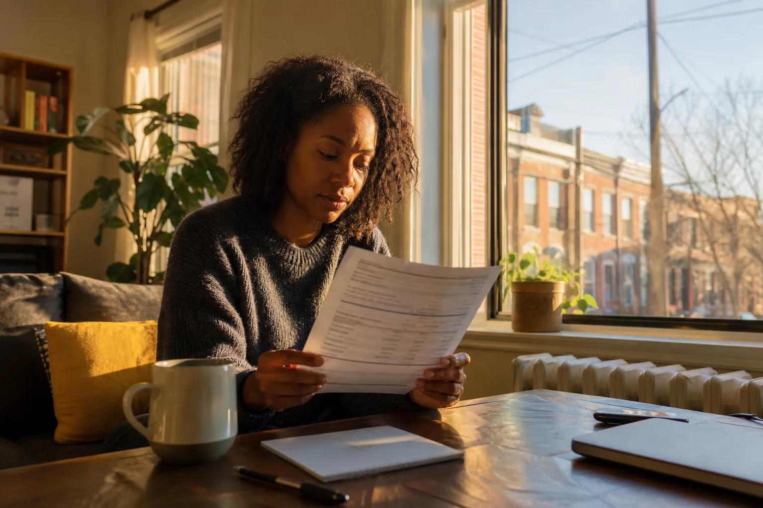 DC renter solar options shown on a Pepco bill with community solar credits