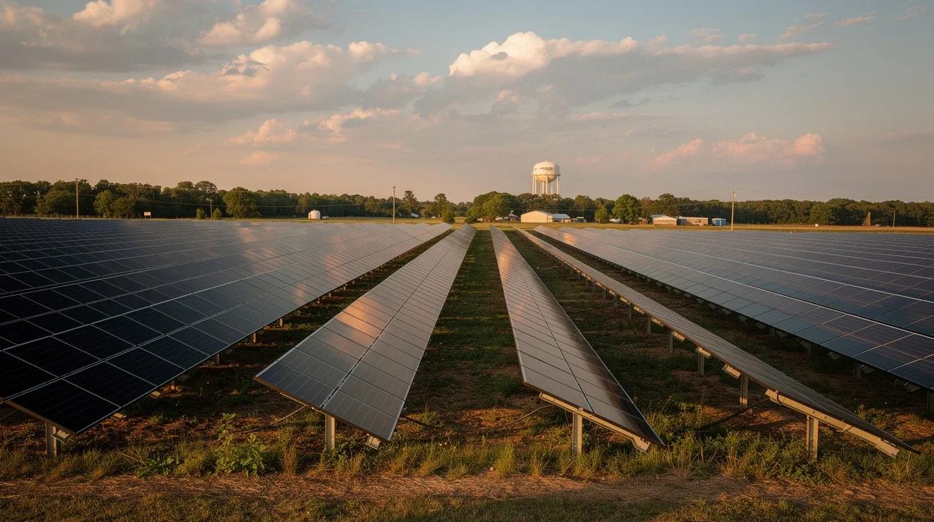 Community solar farm in the DC metro region supplying Pepco bill credits through Arcadia community solar subscriptions