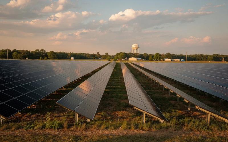 Community solar farm in the DC metro region supplying Pepco bill credits through Arcadia community solar subscriptions