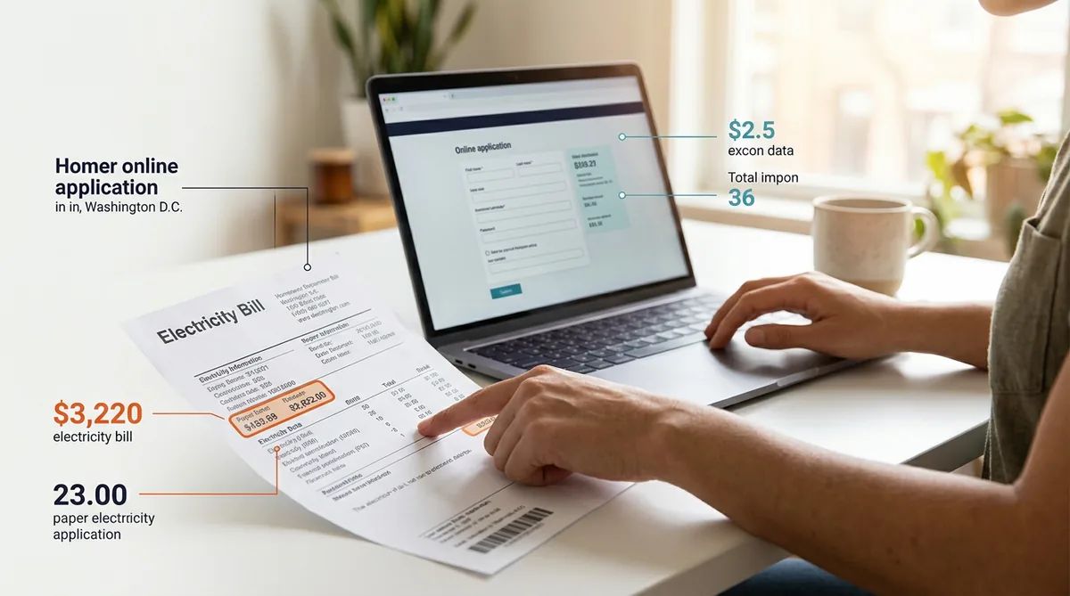 Applying for Solar for All DC program online