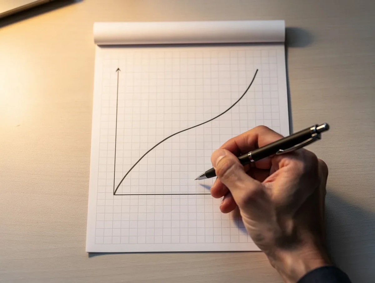 DC homeowner reviewing solar production data on a tablet at kitchen table